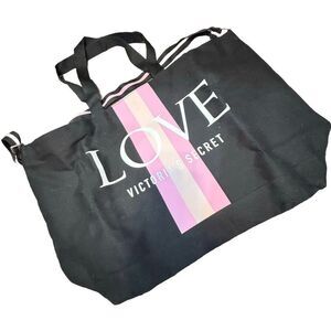 Victoria's Secret Women Love Black Crossbody Messenger Shoulder Bag‎ NWT